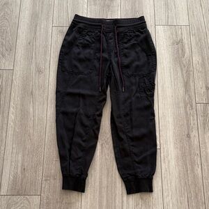 Anthropologie Women’s Cargo Joggers Black Small